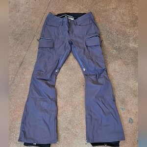 BURTON WOMEN'S DRY RIDE SKI SNOWBOARDS PANTS SIZE SMALL